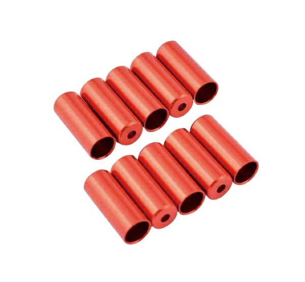 NOGUCHI Brake Outer Cap [10-Pack] Red 161022