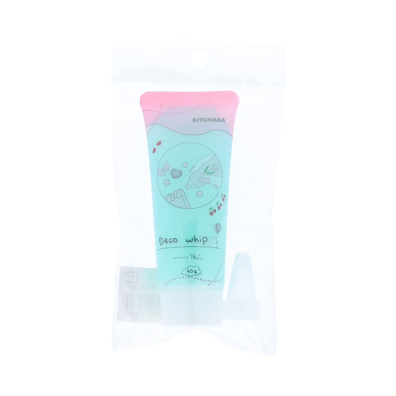 Kiyohara Deko Whip Glitter 6 Colors Total for Fake Sweets DW-06 Purple / Yellow / Blue / Green / Pink / Clear