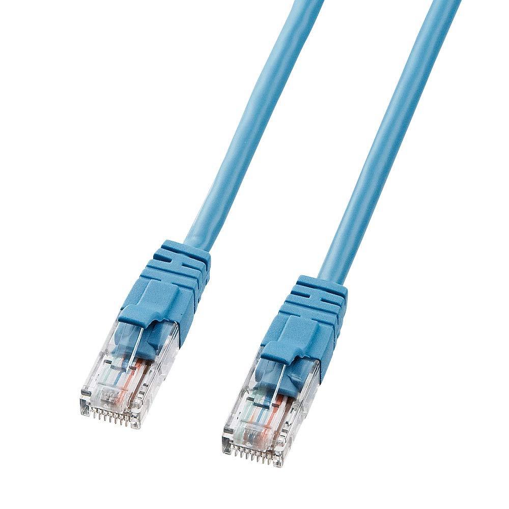 Sanwa Supply Enhanced Category 5 LAN Cable 1m Blue LKB5Y-01BLN