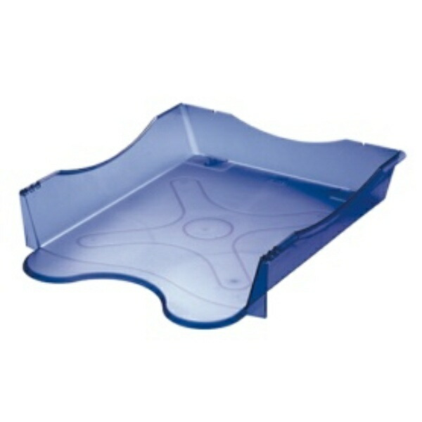 Sonic Desk Tray Mega Tough Tray Clear Blue DA-2658-CB