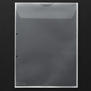 King Jim Clear Holder King Holder Envelope Type Gusseted Single Color 10-Pack A4 Vertical Off-White 782-10-M
