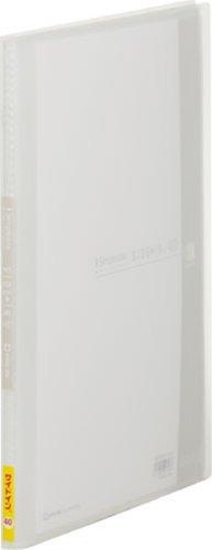 King Jim Clear File Simplies Transparent Side-In 40-Pocket A4 Vertical Transparent 187TSPW-T