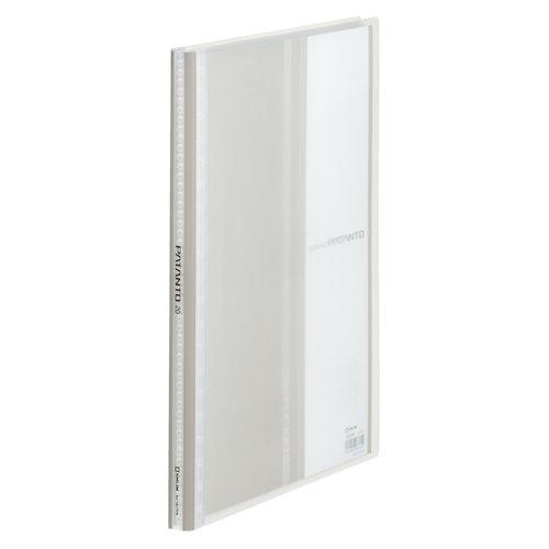King Jim Pantant Clear File, Transparent, 20 Pockets, A4 Vertical, Transparent, 182TPN-T