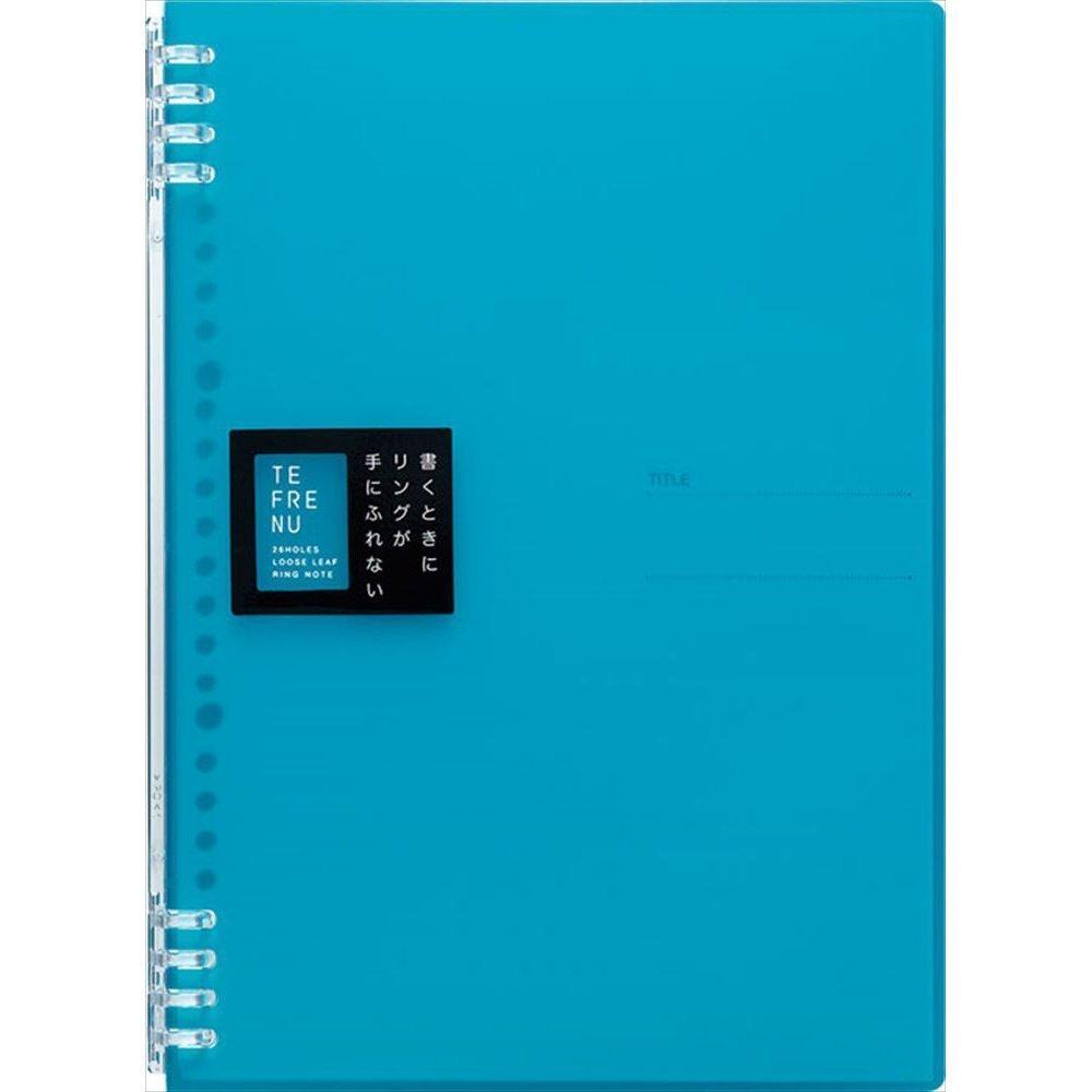 King Jim Ring Notebook Tefren 26-Hole B5 Vertical Light Blue 9855TTE-LB
