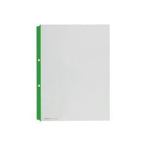 King Jim Clear File Color Guard Pocket 10-Pack A4 Vertical Green 203-G