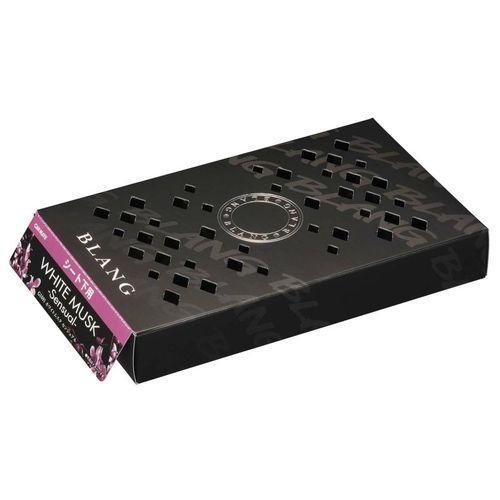 CarMate Car Deodorizer & Air Freshener Blang Booster Place-Under-Seat Type White Musk Sensual Black 165g G1691