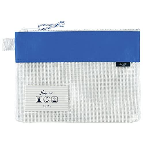 Sekisei Multi-Case Segres Mesh Case A5 Blue AZ-2325