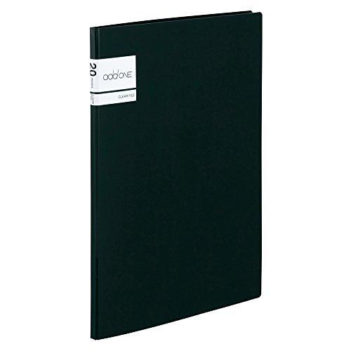 Sekisei AdOne Clear File A4-S 20-Pocket Black AD-2021-60