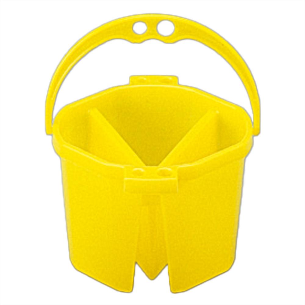 Brush Washing Bucket V-Type Yellow