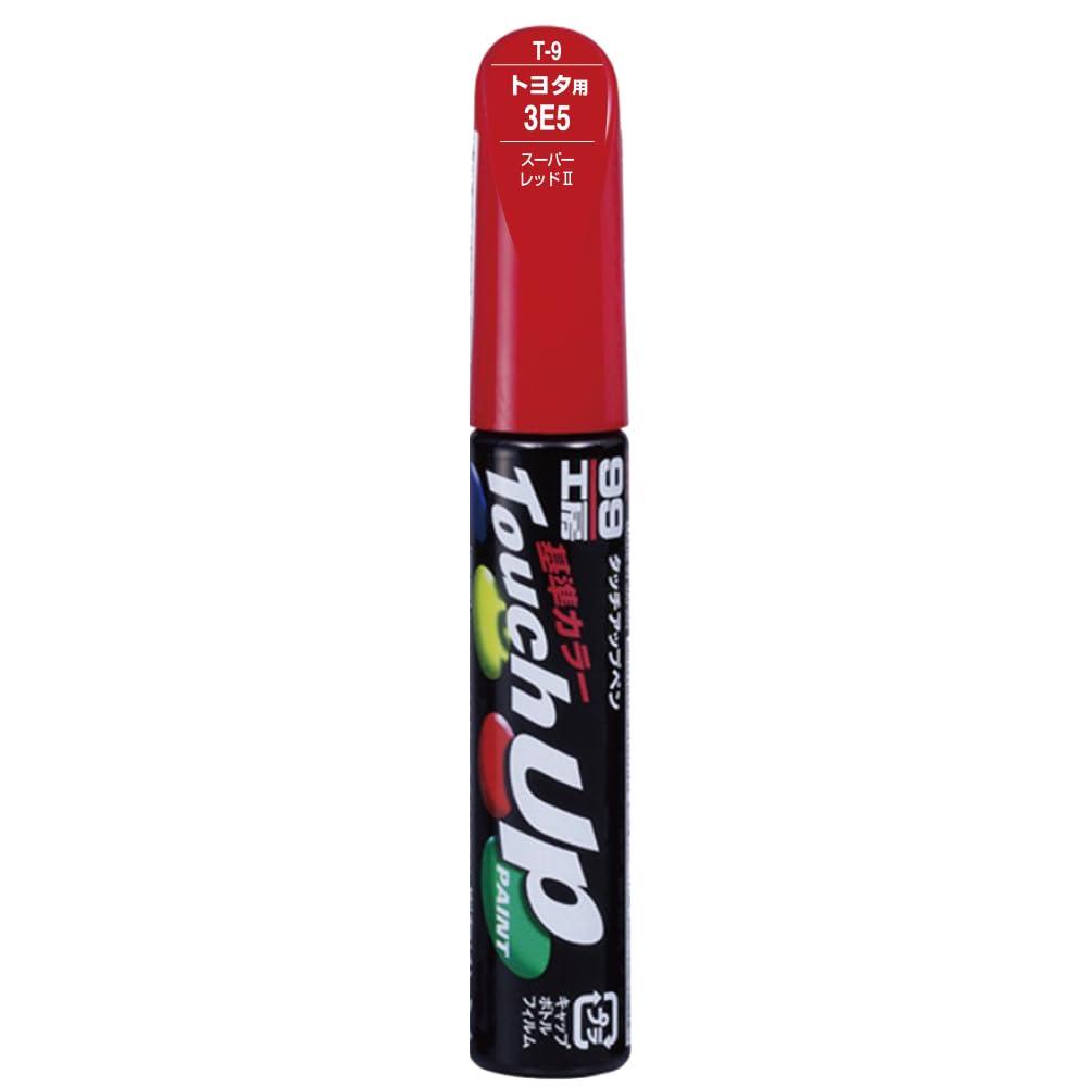 SOFT99 99 Workshop Touch-Up Paint Pen T-9 12ml TOYOTA/LEXUS 3E5 Super Red II Automotive Paint Repair 17009