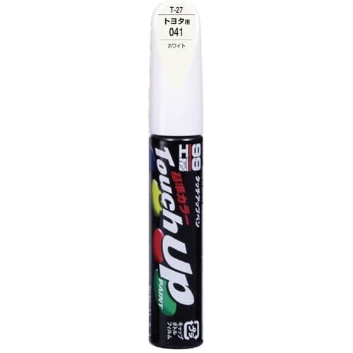SOFT99 99 Workshop Touch-Up Paint Pen T-27 12ml TOYOTA/LEXUS 041 White For automotive paint repair 17027