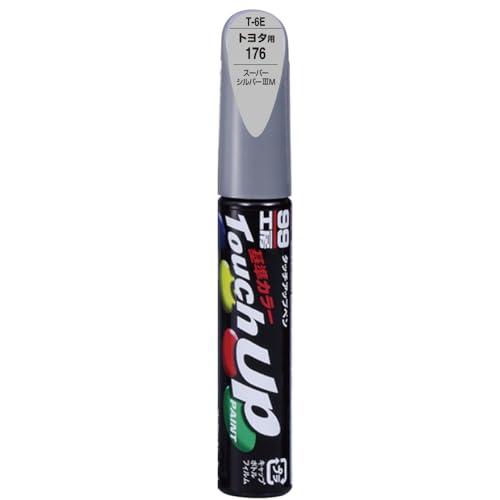 SOFT99 99 Workshop Touch-Up Paint Pen T-6E 12ml TOYOTA/LEXUS 176 Super Silver III Automotive Paint Repair 17206
