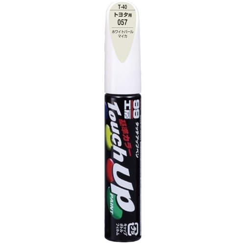 SOFT99 99 Workshop Touch-Up Paint Pen T-40 12ml TOYOTA/LEXUS 057 White Pearl Mica For automotive paint touch-ups 17340