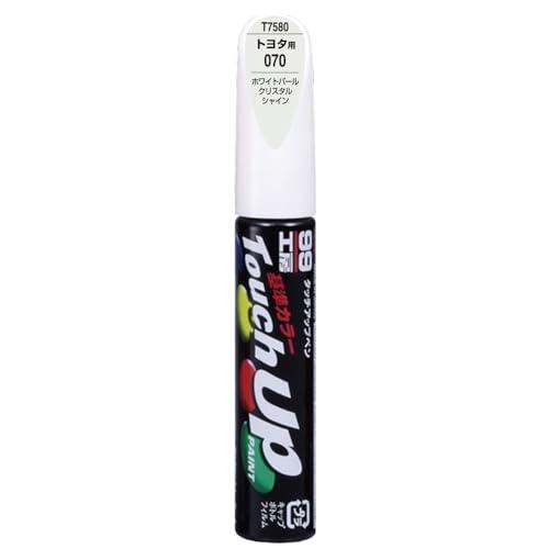 SOFT99 99 Workshop Touch-Up Paint Pen T7580 12ml TOYOTA/LEXUS 070 White Pearl Crystal Shine For automotive paint repair 17
