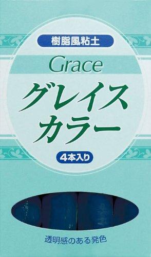 Nisshin Associates Grace Color Solid Color 4-Pack Blue 8612