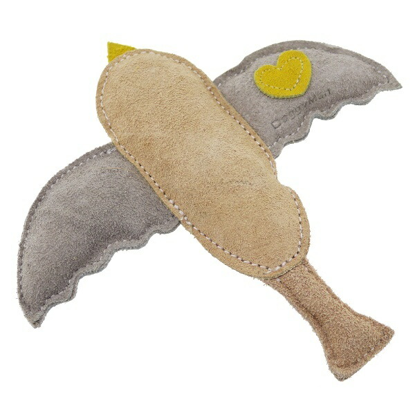 Doggyman Dog Toy Cowhide Animal Toy Bird