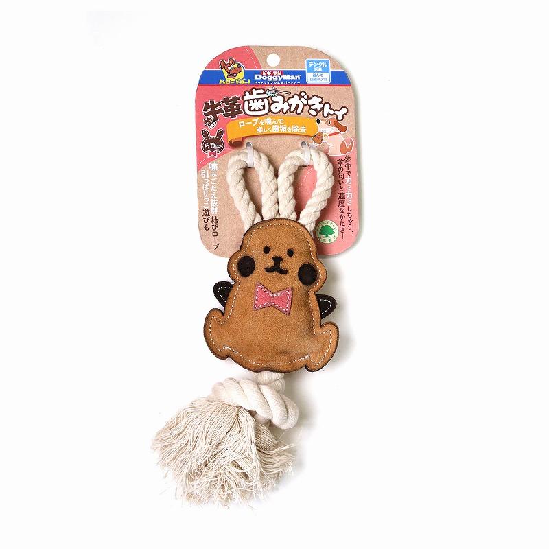 Doggyman Cowhide Teeth-Cleaning Toy Ravi