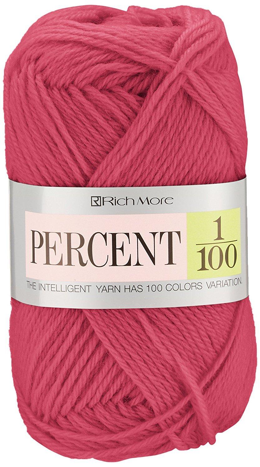 Richmore Percent Yarn Medium Weight Col.114 Purple Family 40g Approx. 120m 017