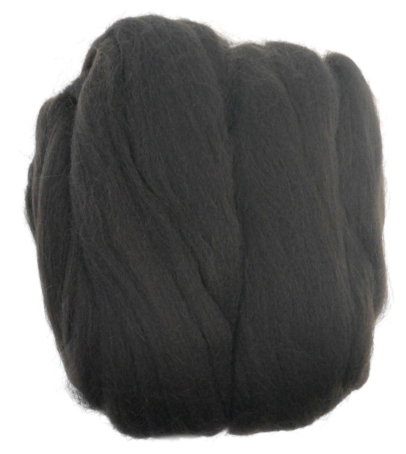 Hamana Wool Felt Solid 50g col.34 H440-000-34 White/Black/Brown Series