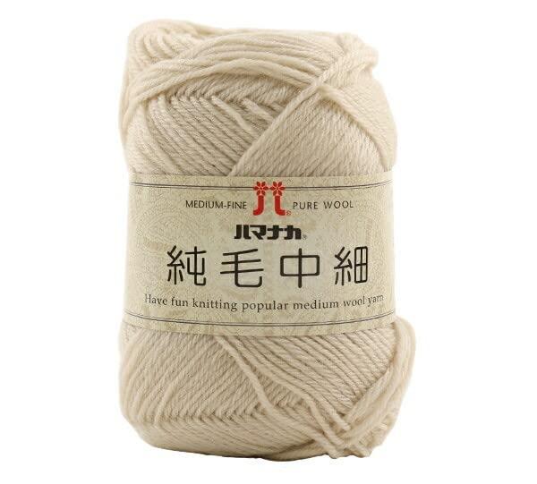 Autumn/Winter Yarn Hamana Pure Wool Medium Weight 2/JAN4977444677029