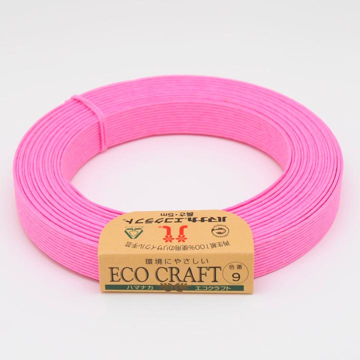 Hamana Eco Craft col.9 Pink 5m Roll
