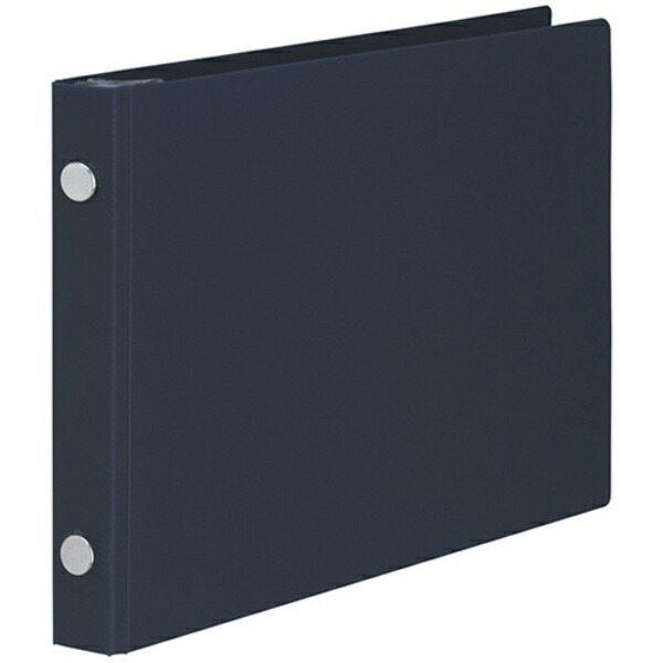 Maruman Loose-Leaf Binder Mini Size Into One 5-Hole Blue FM61-02