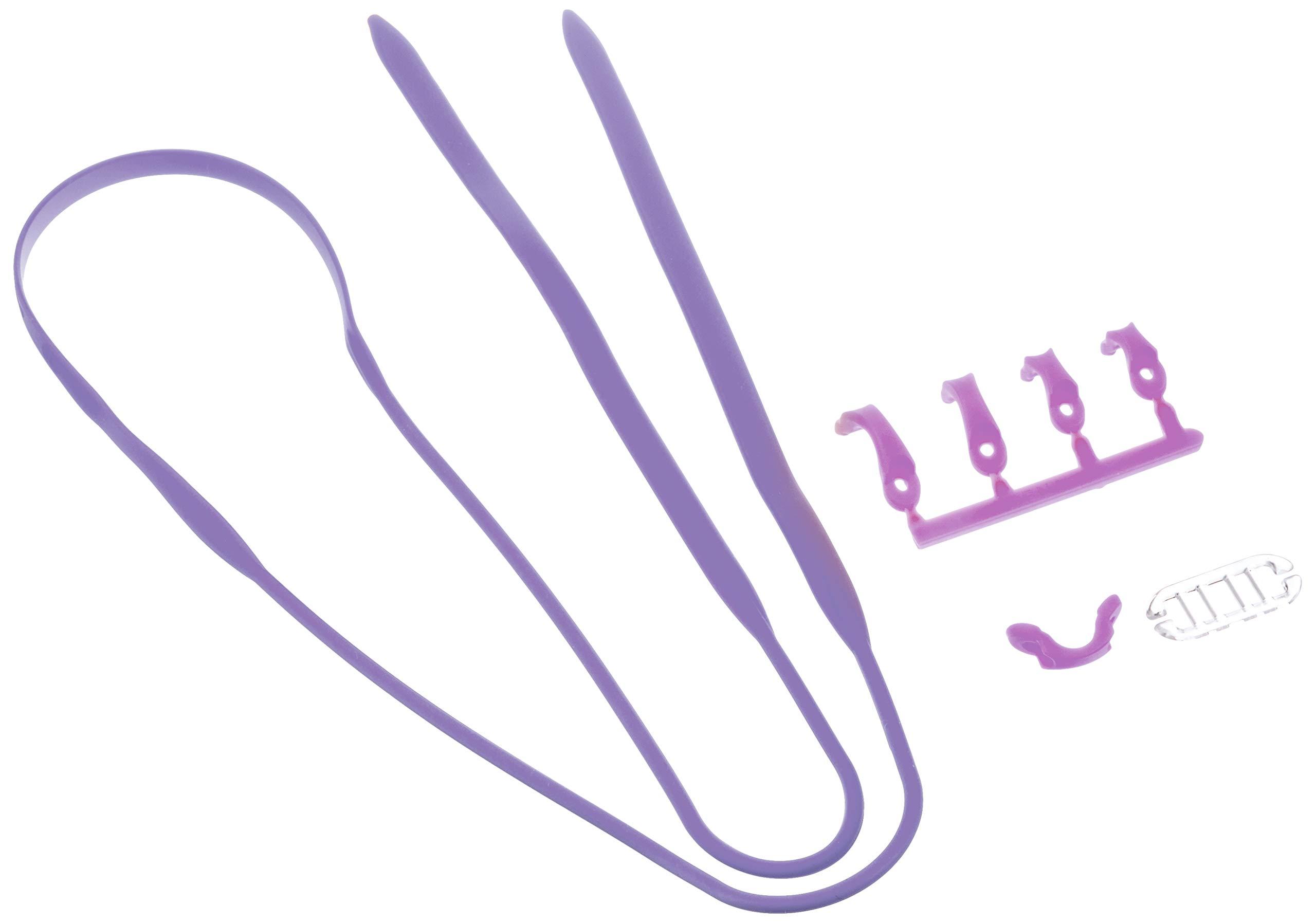 SWANS Japanese-made Swimming Goggles Prescription Lens Replacement Parts Set PS-SR2 Purple (PUR)