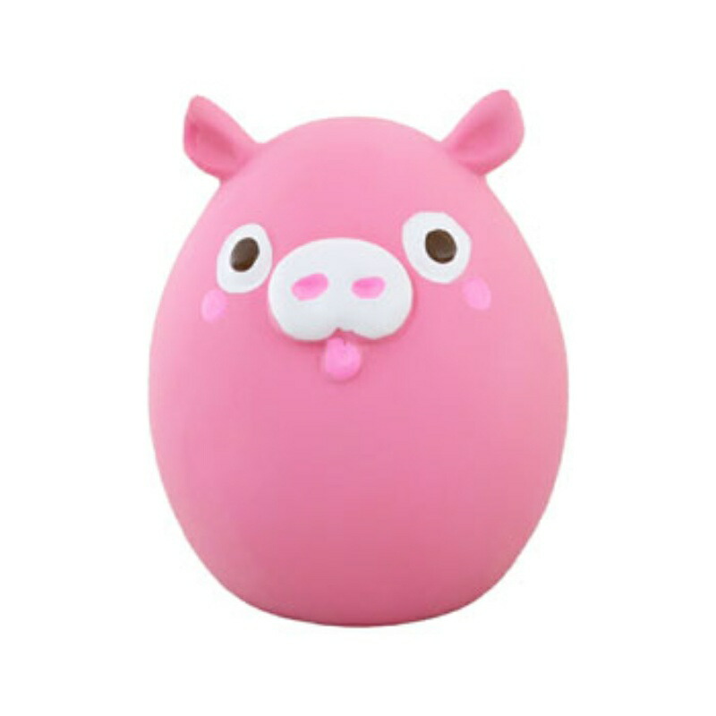 Plump and squishy, squeaky pig