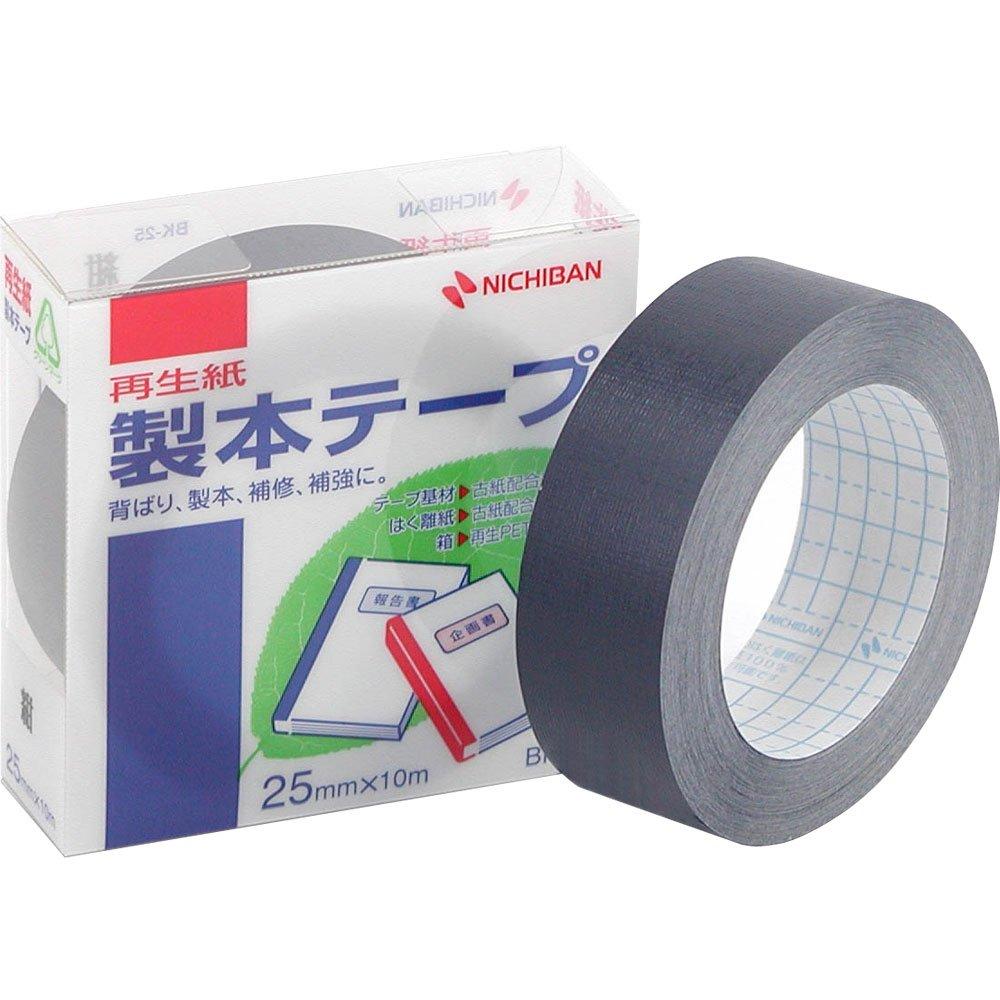Nichiban Bookbinding Tape 25mm x 10m Roll BK-2519 Navy Blue
