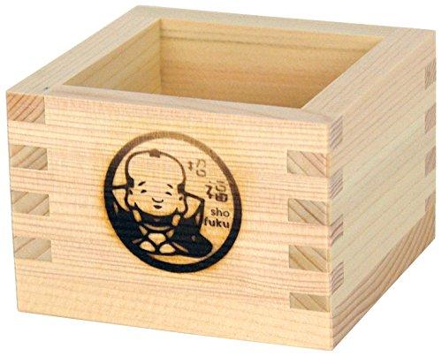 Yamako Temahima Workshop Hinoki Lucky Masu (1-go Masu) A masu with a refreshing hinoki scent, perfect for chilled sake Shofukusuke yamaco83868