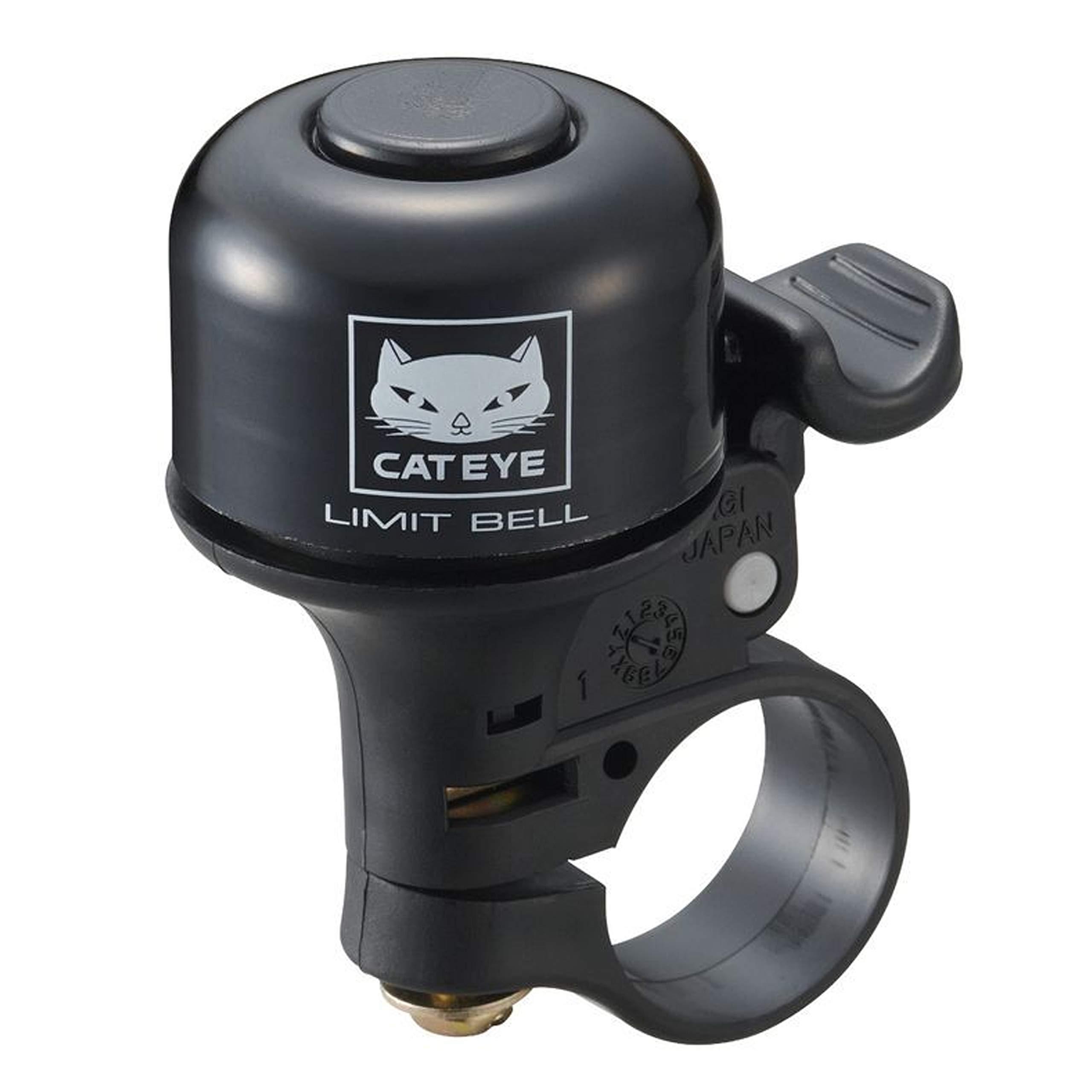 CAT EYE PB-800 Bell, Aluminum, Black, Bicycle
