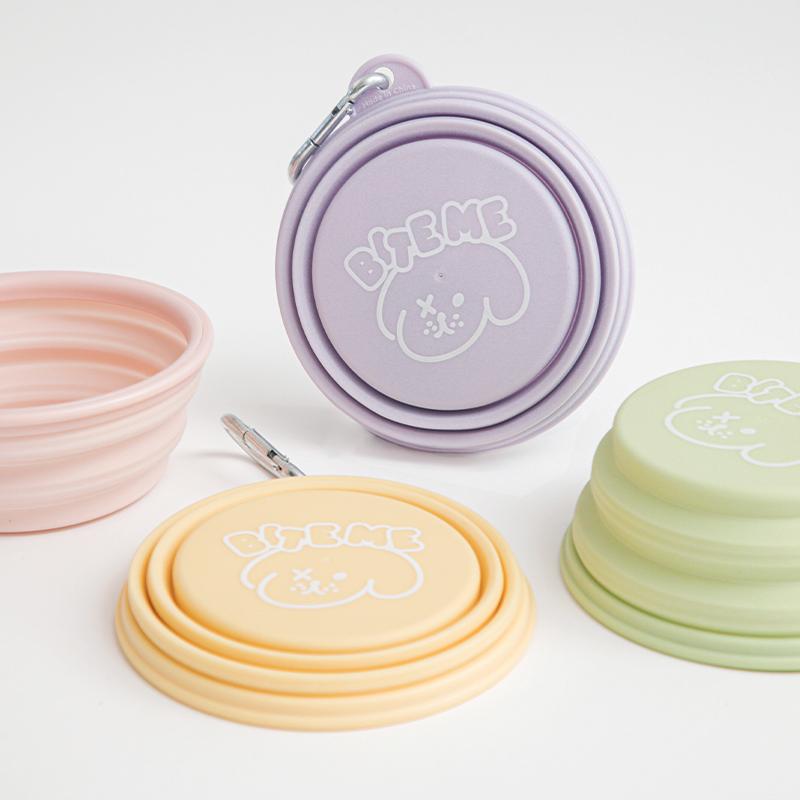 Portable Folding Bowl Pastel (Butter)