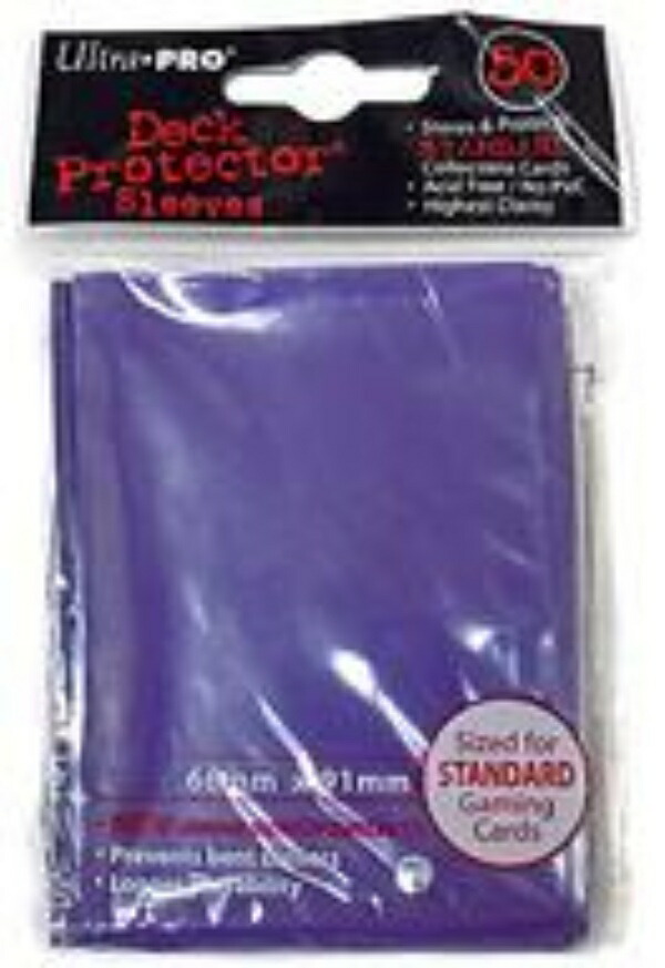 Standard Size Solid Deck Protector Hard Sleeves, 50-Pack [91×66mm]