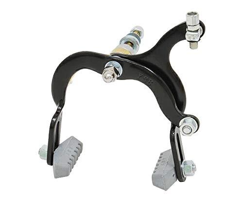 Yoshikawa Manufacturing Type A Brake Caliper Tour Front Frame (Aluminum Rim Brake Shoes) Black (Brake Shoe Adjustment Range: 55–75mm) Left & Right Set