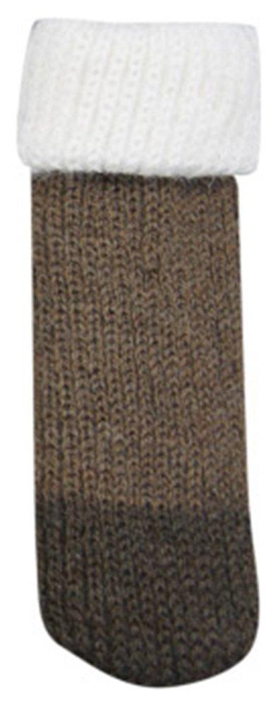 Toyo Case Chair Leg Covers Noise & Scratch Prevention Chair Socks 8-Piece Set Brown CSK-BR