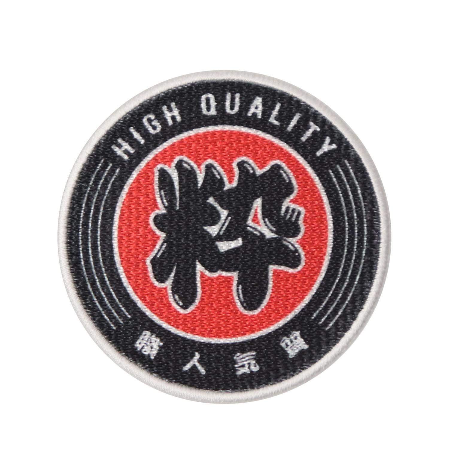 Toyo Case Embroidered Sticker Artisan Patch Japanese Pattern 02 Size: Approx. W7.5 D0.1 H7.5 SS-TL-JP-02