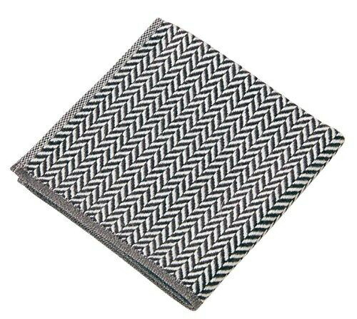 Kusunohashi Monori Handkerchief Towel Wataoto Herringbone Dark Gray Approx. 25×25cm 1-65608-86-DGY