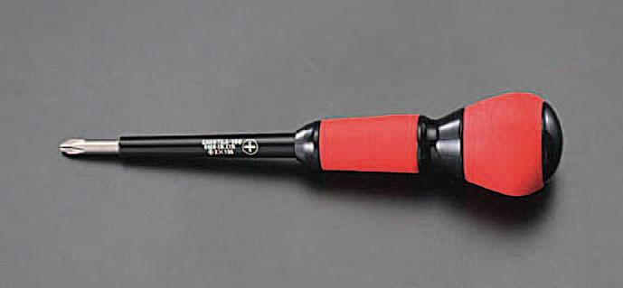 ESCO #2x100mm[+] Screwdriver (Power G Insulated, Electrician's) EA557AA-100