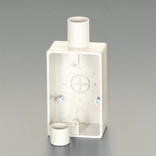 φ16mm Exposure Box (for VE Pipe / Single Direction) Beige