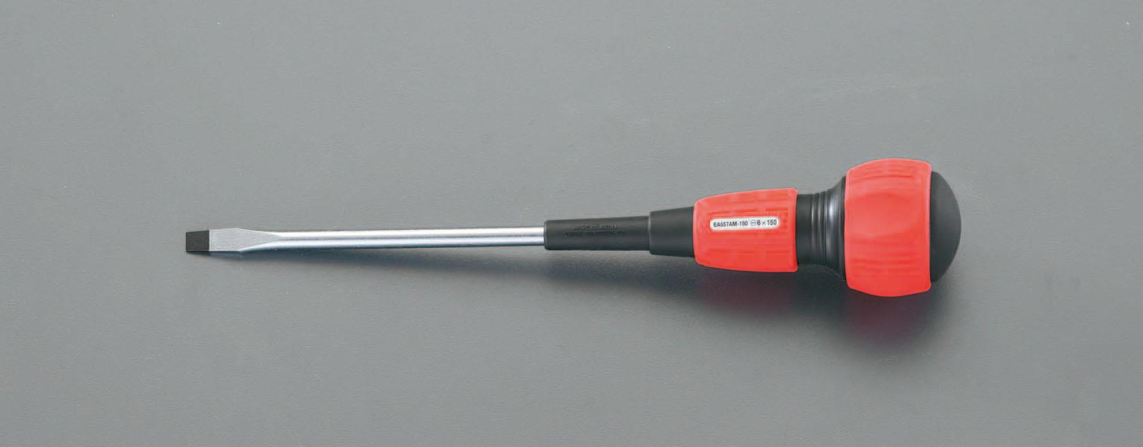 ESCO 6.0x100mm [-] Screwdriver (Power Grip Denko) EA557AM-100