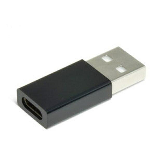 Japan Trust Technology Type-C to USB 2.0 (Type-A) Adapter (Black) TCU20A-BK
