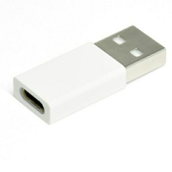 Japan Trust Technology Type-C to USB 2.0 (Type-A) Adapter (White) TCU20A-WH