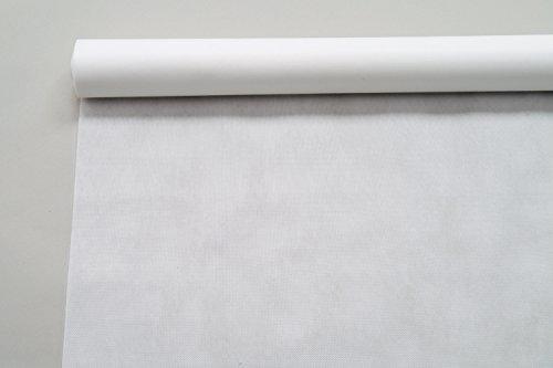 White Non-Woven Fabric Roll (Watercolor-Safe) Sold by the Meter 14052 DIY/Fabric/Repair/Sewing/Handmade/Also for Masks