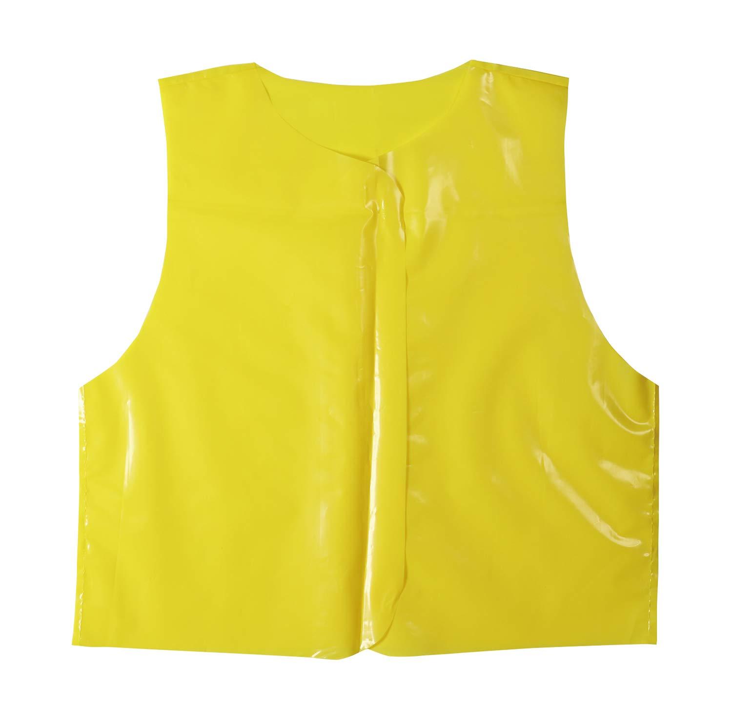 [Artec] Vinyl Costume Base C Vest Yellow (10-Pack) ATC-14543