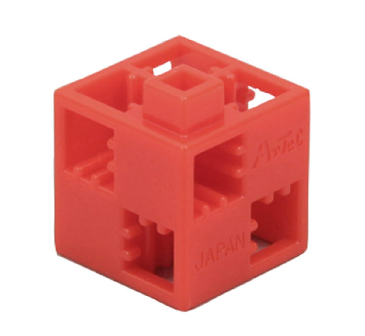 Artec Artec Blocks Single Block Basic Square Red 24 Pieces 077735