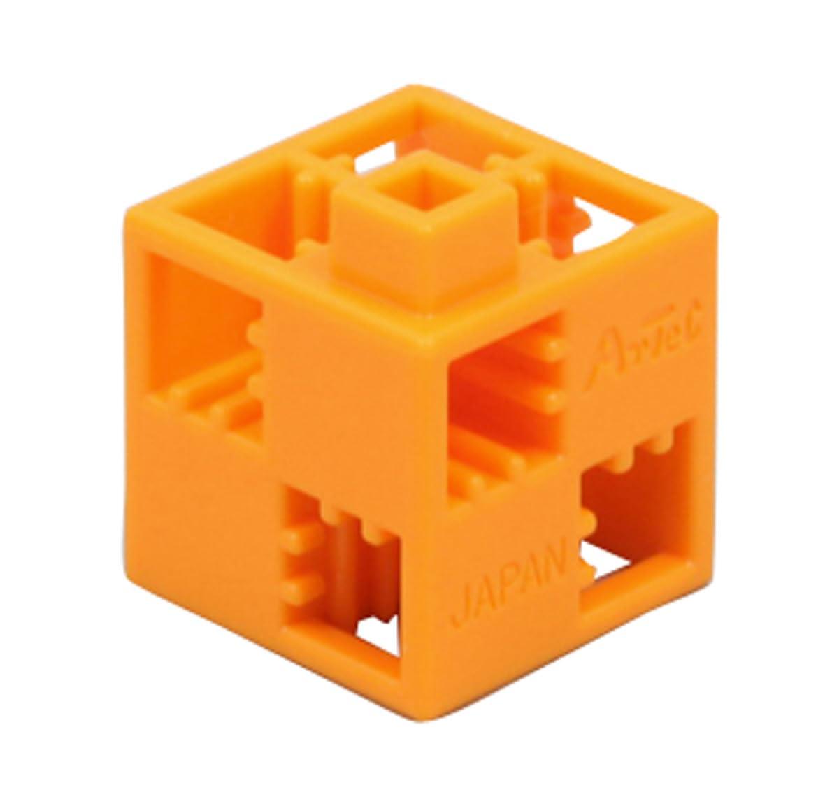 Artec Artec Blocks Single Block Basic Square Orange 24 Pieces 077744