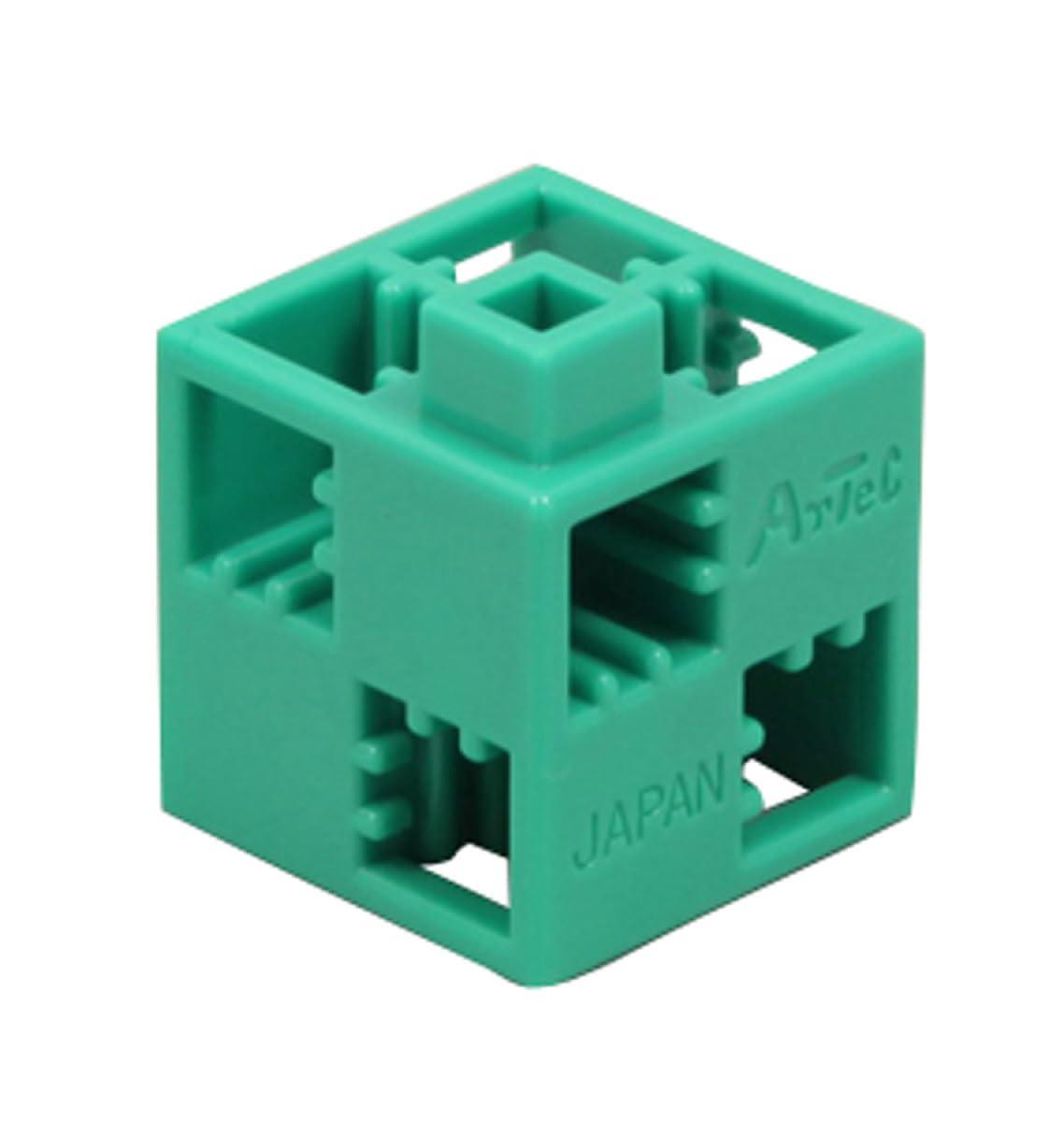 Artec Artec Blocks Single Block Basic Square Green 24 Pieces 077745