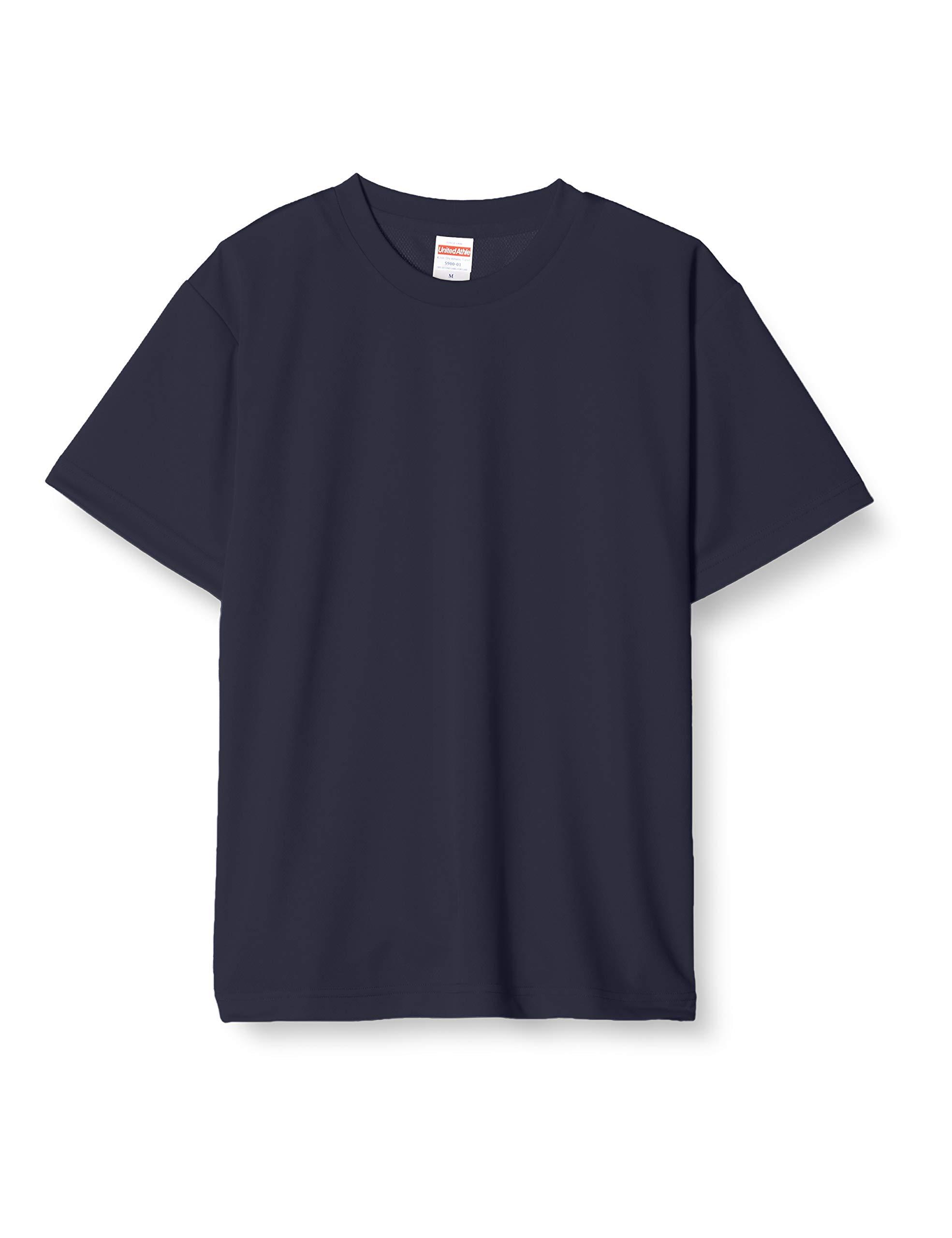 [United Athle] 4.1 oz Dry Athletic T-Shirt 590001 Navy M