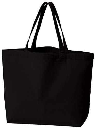 [Printstar] Back Canvas Tote Bag 00778-TCC Black Japan ML (Equivalent to Japanese size M-L)