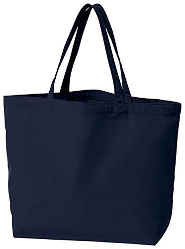 [Printstar] Back Canvas Tote Bag 00778-TCC Navy Japan ML (Equivalent to Japanese size M-L)